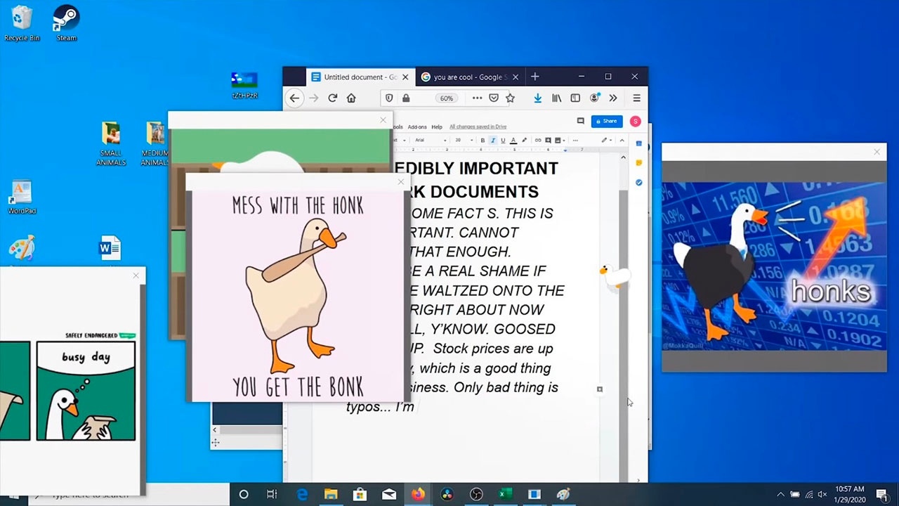 Desktop Goose Screenshot 2